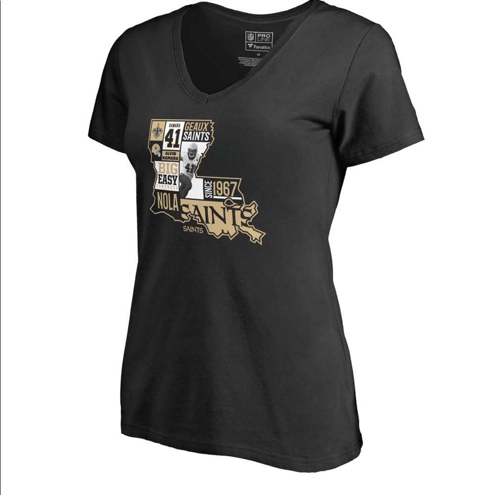 Women's Alvin Kamara New Orleans Saints T-Shirt